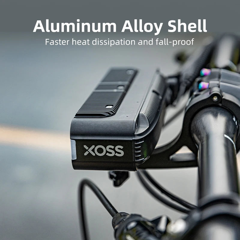 XOSS XL3000 Bike Light 3000Lm Headlight Alu Alloy Ultralight Flashlight Waterproof TypeC Rechargeable 9000mAh Bicycle Front Lamp