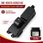 Front Right For Hyundai Tucson 2015-2017 Electric Power Sub Window Switch Glass Lifter Control Adjustment Button 93575-D30214X