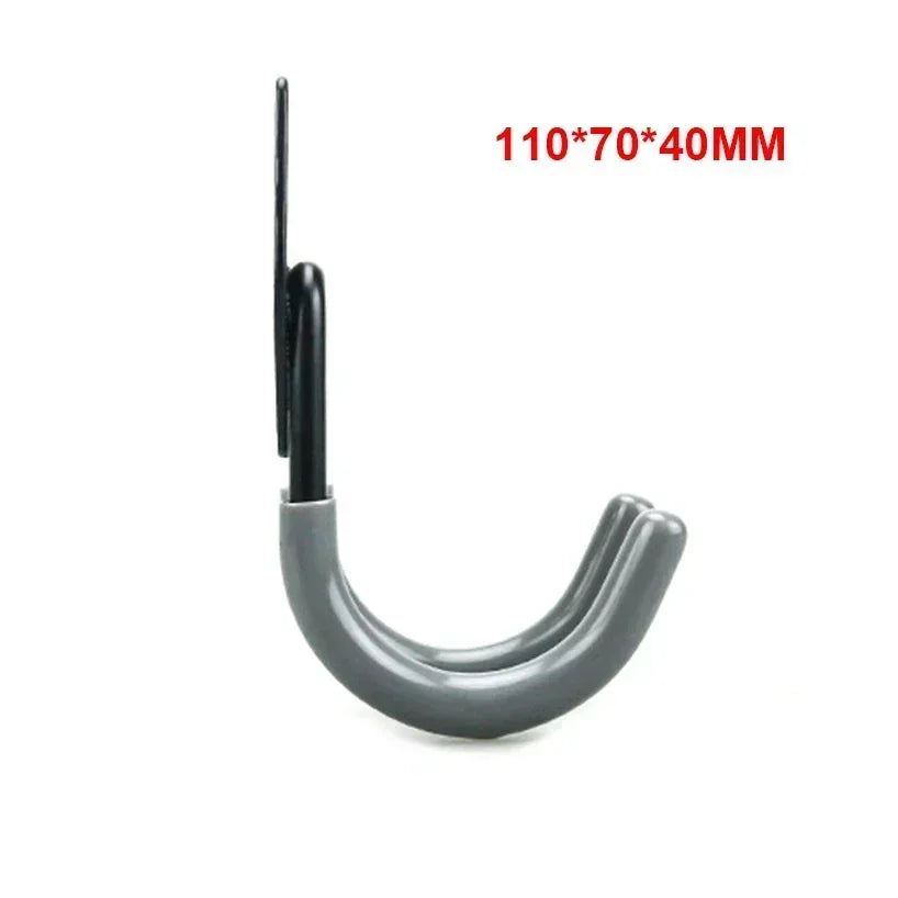 Wall Mount Heavy Duty Metal Hook Garage Organizer Hooks Water Pipe Bicycle Hanger Anti-slip Storage Hook For Ladders Garden Tool