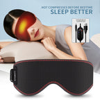 Heated Eye Mask Eye Mask for Dry Eyes with 3 Heat Levels Hot Compress Warm Compress Heating Pad for Sleep Dark Circles