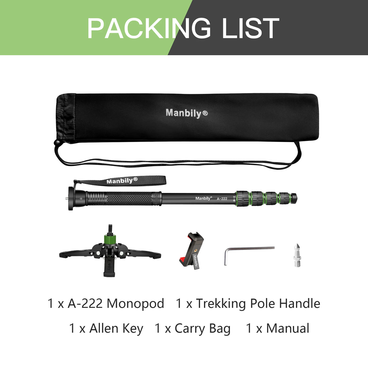 A222 Monopod and M2