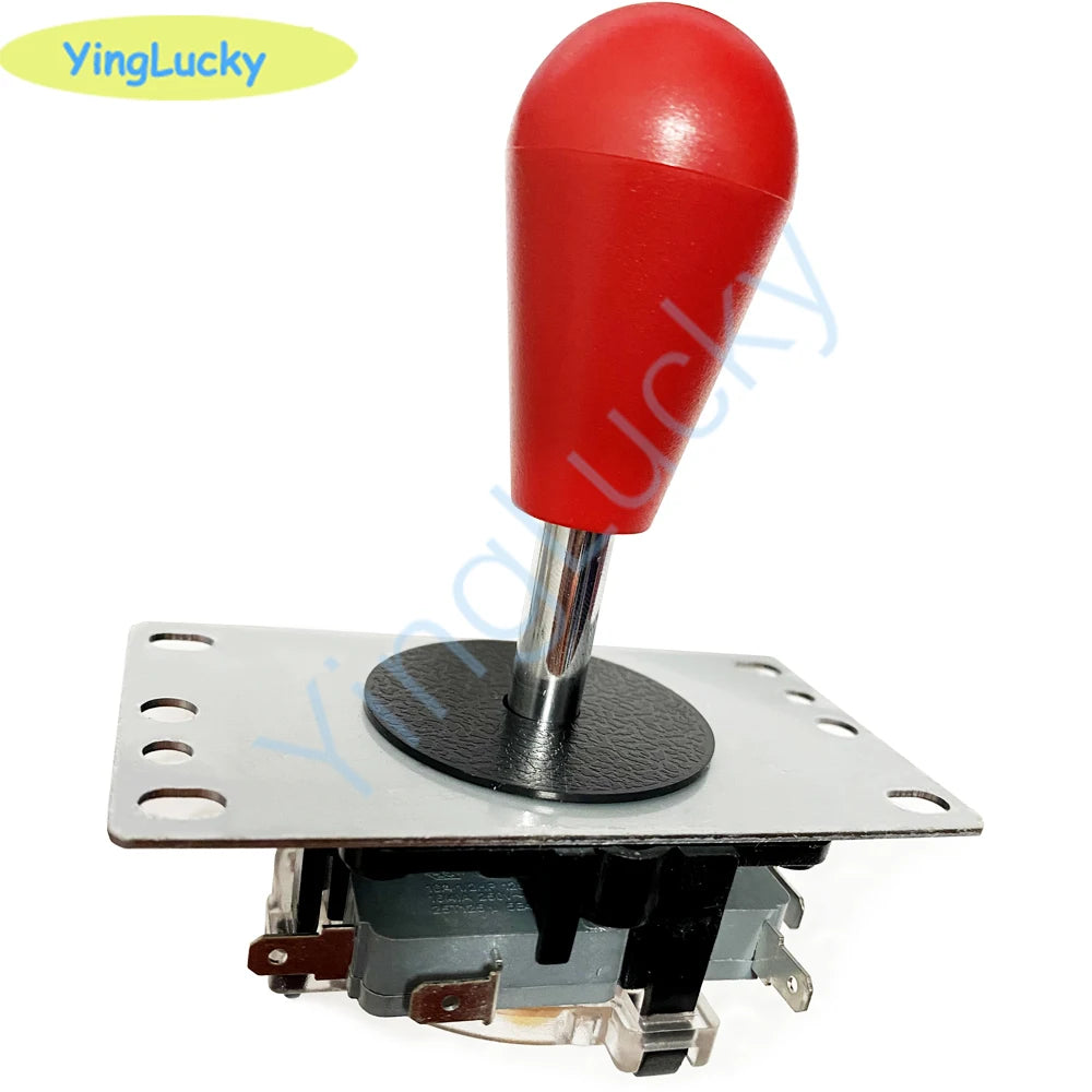New Arrival Arcade joystick DIY Joystick Red Ball 4/8 Way Joystick Fighting Stick Parts for Game Arcade Hot Promot
