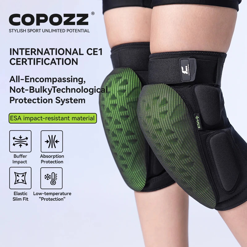 COPOZZ ESA Series Ski Protection Pads Motorcycle Skating Sports Protect Snowboarding Hip Protector Padded Breathable Gear Shorts