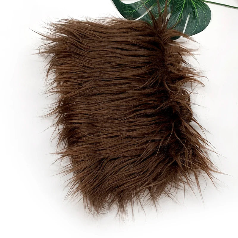 Sewbato faux fur fabric plush simulation fur cloth for sewing cosplay 160x50cm