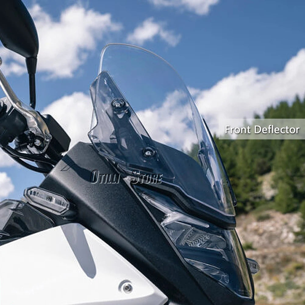 XL750 Transalp Front Wind Deflectors Side Spoiler Windshield Windscreen Motorcycle For Honda XL 750 Transalp 2023 2024