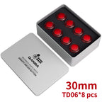 Qanba Gravity KT Arcade buttons Mute snap-in button Multiple trigger stroke adjustments 30mm Arcade Joystick DIY Parts (8Pcs)