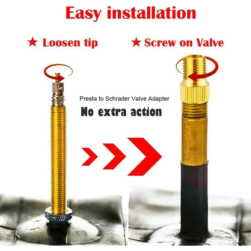 21/30Pcs Bicycle Tire Inflator Tube Needle & Air Hose Adapter Kit - Pump Connectors for Bike Repair & Basketball Valves
