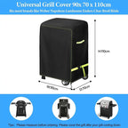 420D  Outdoor BBQ Cover,Marine Barbecue Stove Protective Hood,Lightweight And Portable,Dust BBQcover,Waterproof Barbecue Hood