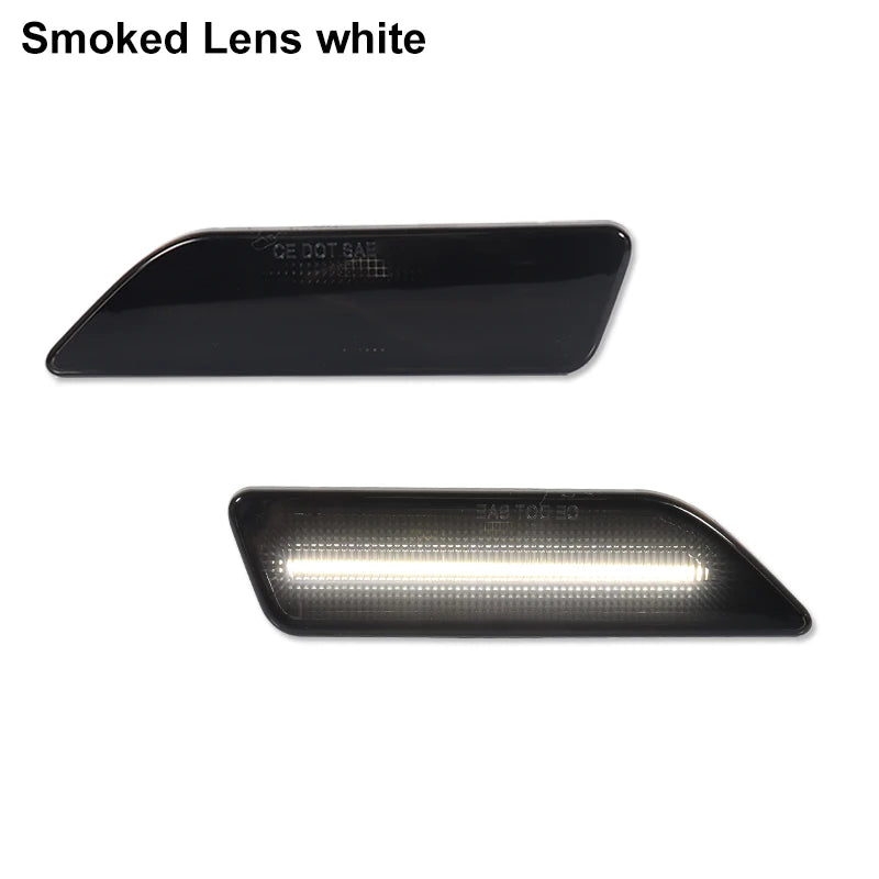 For Mercedes Benz CLS-Class W219 C219 2006-2011 2PCS Led Bumper Turn Signal Lights Side Marker Lamp OEM#2198200321