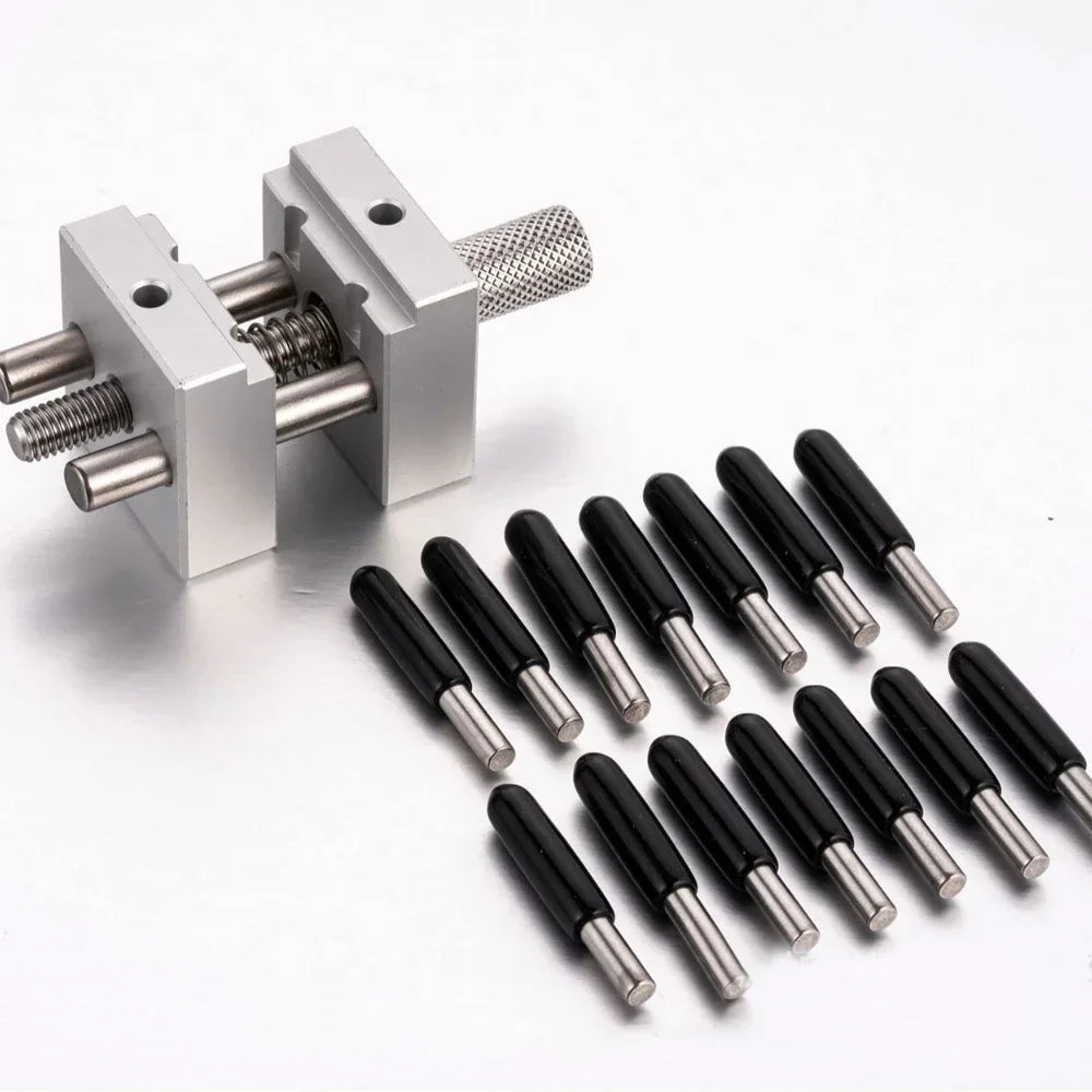 Upgraded Stainless Steel T004 Multi-Function Clamp Vise for Model Making, Crafts, and Remodeling with Bench Pliers Fixture Tools