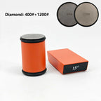 Rolling Knife Sharpener Magnetic Knife Holder Diamond Sharpening Stone Kit with 15 and 20 Degrees Angle Roller Kitchen Accessory