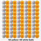 Huieson 3 Star Ping Pong Balls 50~100 PCS ABS 40+ New Material Table Tennis Balls Ping Pong Balls For Competition
