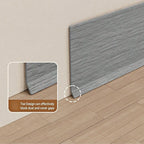 1PC 2mx8cm vinyl wall decoration skirting board, self-adhesive decorative skirting board, flexible self-adhesive decorative stri