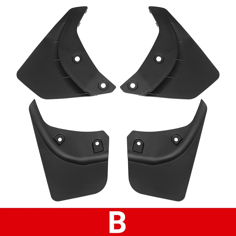 For Tesla Model Y 2021 2022 2023 2024 Car Mud Flaps Front Rear Wheels Mudguards Fender Accessories