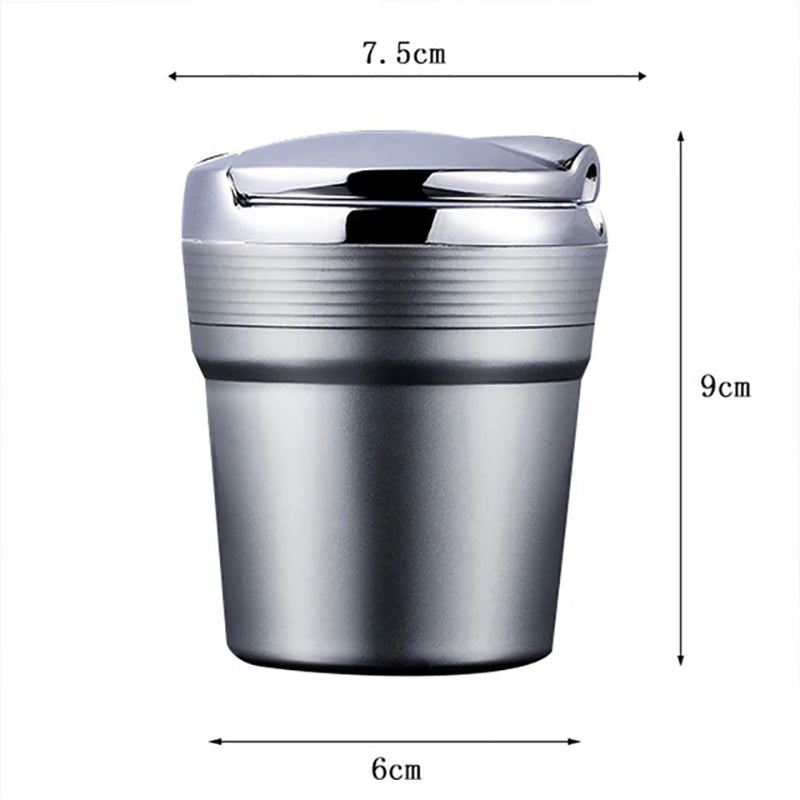 Car Ashtray with LED Light Car Smokeless Cup Holder For Chrysler 300c 300 Pacifica 200 Sebring PT Cruiser