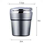 Car Ashtray with LED Light Car Smokeless Cup Holder For Chrysler 300c 300 Pacifica 200 Sebring PT Cruiser