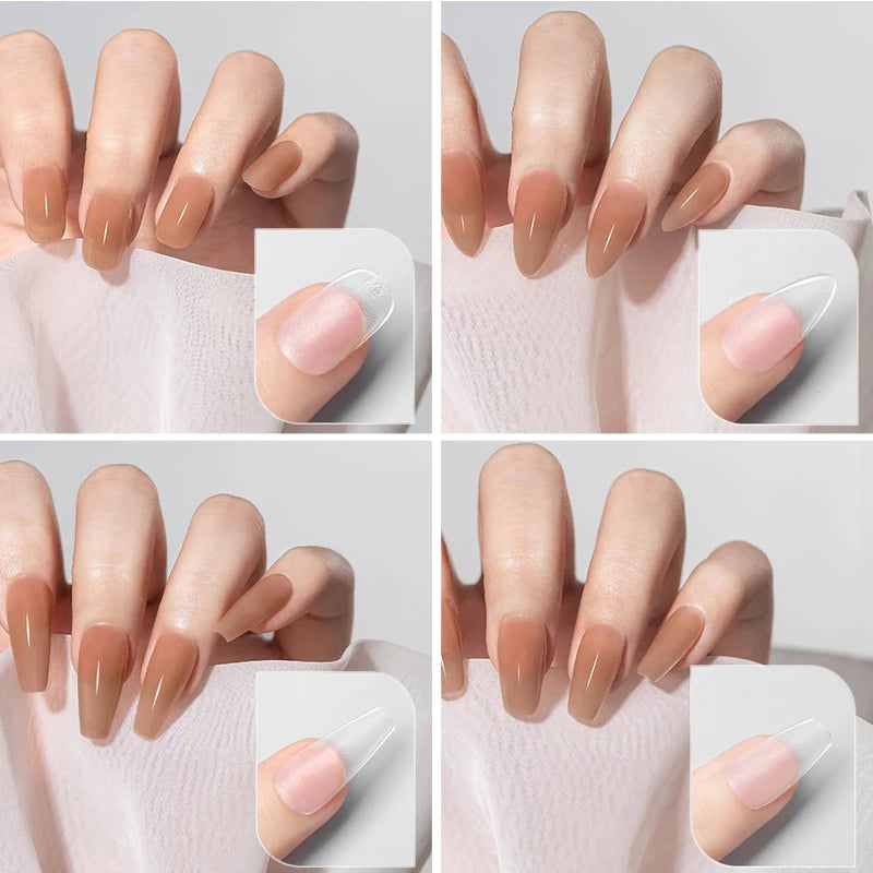 BORN PRETTY Acrylic Gel For Manicure Crystal 30ml Nail Gel Polish For Extension False Nail Tips Quick Building Hybrid Varnish