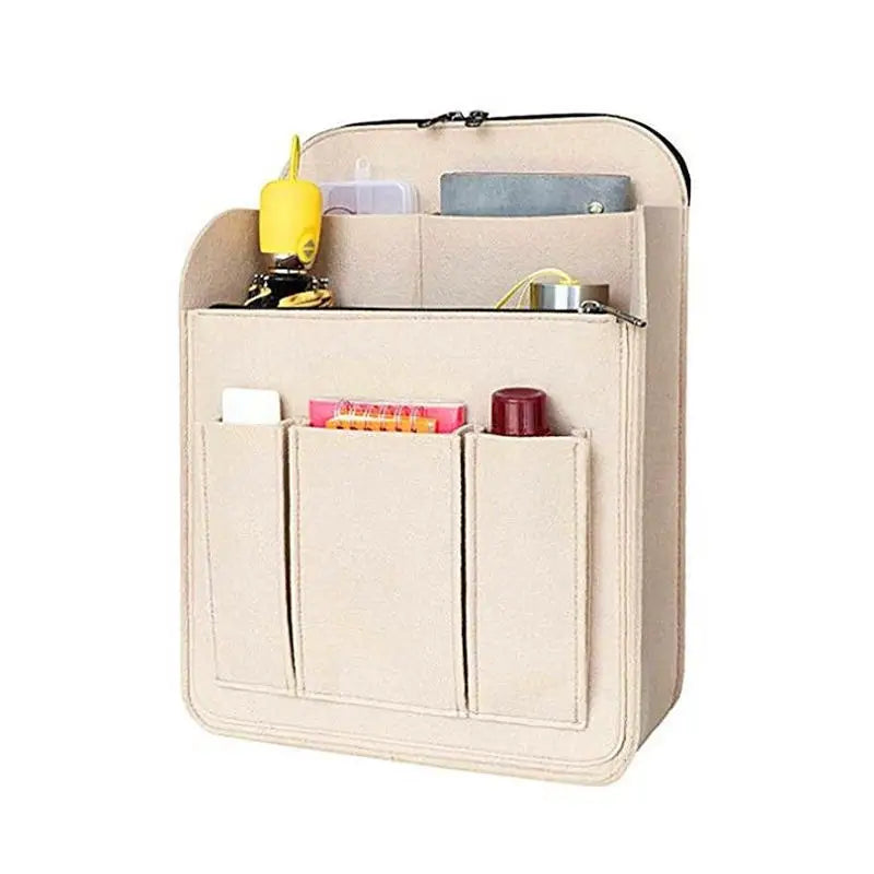 Multi-Pocket Insert Bag Organizer for Long champ Backpack Storage Bag Felt Backpack Inner Bag Liner Bag