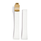 Original Stripess CTS FKM Rubber Watch Strap 20mm For D-elug FKM CTS Watchband Quick Release Silver Butterfly Buckle Cut To Size