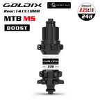 GOLDIX M370 Bicycle Hub 24H Sealed Bearing 6-bolt Disc Brake Straight Pull 24 Holes Ratchet 36T BOOST MTB Hub for Shimano SRAM