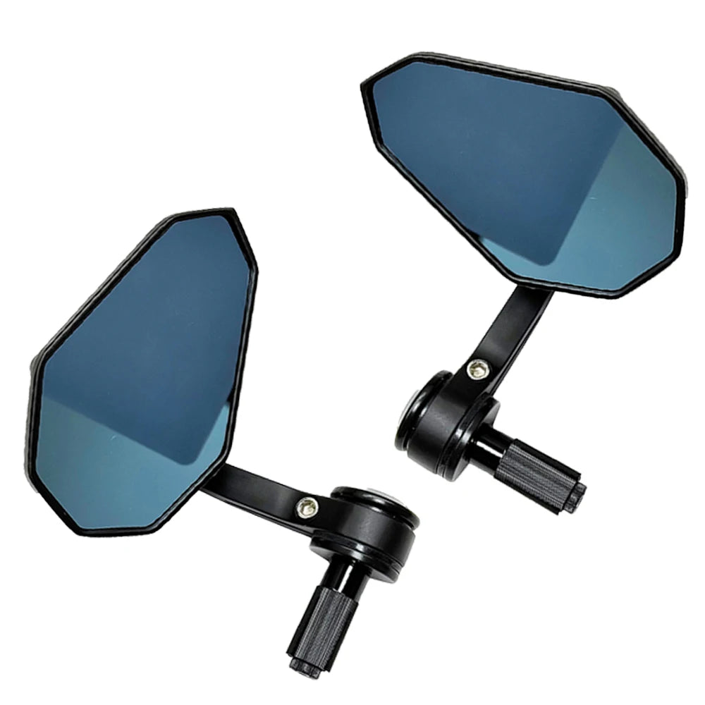 Motorcycle Handlebar End Rearview Mirror Side Mirror 360° Adjustable For Yamaha MT-07 MT-09 BMW Honda CB650R Ducati Kawasaki