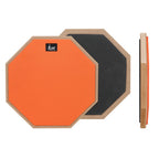 SLADE 8 Inch 12 Inch Drum Practice Pad Rubber Wooden Dumb Drum Pad Mute Training for Jazz Drums Exercise Beginners