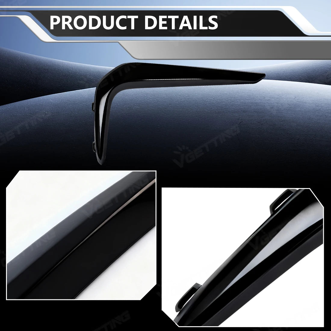 BMW 5 Series G30 G38 M Sport 2018-2020 Fog Light Trim Eyebrow Cover 51118070541