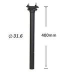 ELITA ONE Bicycle Seat Post Carbon Light 25.4/27.2/30.9/31.6mm MTB/Road Bike Seatpost 300/350/400mm