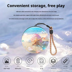 3D Video Crystal Ball DIY Memory Art Glass Ball Lamp Spherical Pixel Display 2.7inchs Screen 4GB Videos Player for Gift