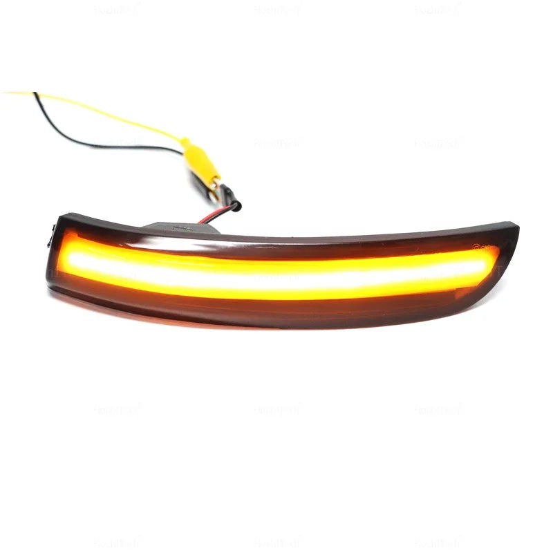 2x LED Dynamic Side Mirror Blinker Light Turn Signal Lamps for Ford Kuga Ecosport C-Max Focus MK3 Car Exterior Accessories