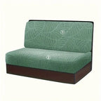 Jacquard RV Dinette Sofa Seat Cushion Cover Elastic Armless Couch Slipcovers Anti-slip Anti-dirt Camper Car Bench Slipcover