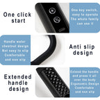 2025 New Smart Fascia Gun Electric Massager Massage Hammer Electric Fascia Gun Home Handheld Hammer Back Artifact Christmas Gift