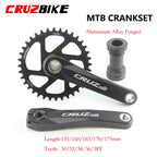 CRUZbike MTB Mountain Bike Kid's  Bicycle Crankset Crank 155/160/165/170/175mm Aluminum Alloy with Chainring 30/32/34/36/38T