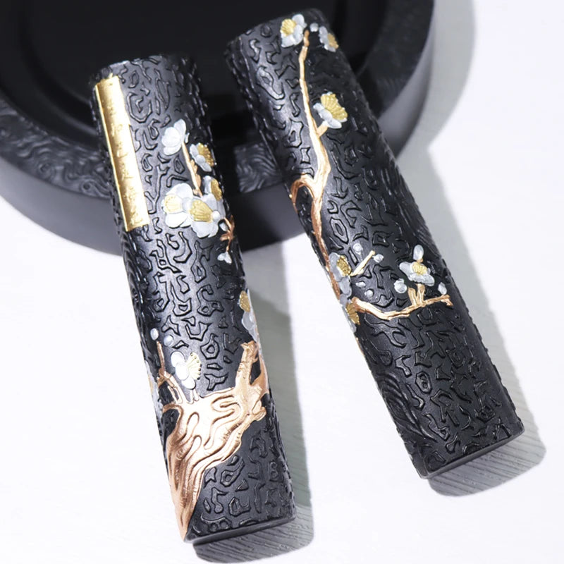 Chinese Calligraphy Ink Stone Handmade Ink Stick for Calligraphy and Painting Ink Bar Brush Painting Paint Calligraphy Ink Block