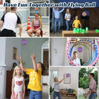 Flying Ball Boomerang Flyorb Magic With LED Lights Drone Hover Ball Stress Release Flying Spinner Fidget Toys Kids Family Gifts