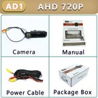 AHD 1920*1080PVehicle 170° Golden Lens Trunk Handle Rear View Camera For Ford Focus 3 MK3 C MAX 2011 2012 2013Reverse Car Camera