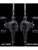 Max Drag 12kg Left/Right hand Baitcasting Reel High Speed 7.2:1 Gear Ratio Fresh Saltwater Magnetic Brake System Ultralight Reel