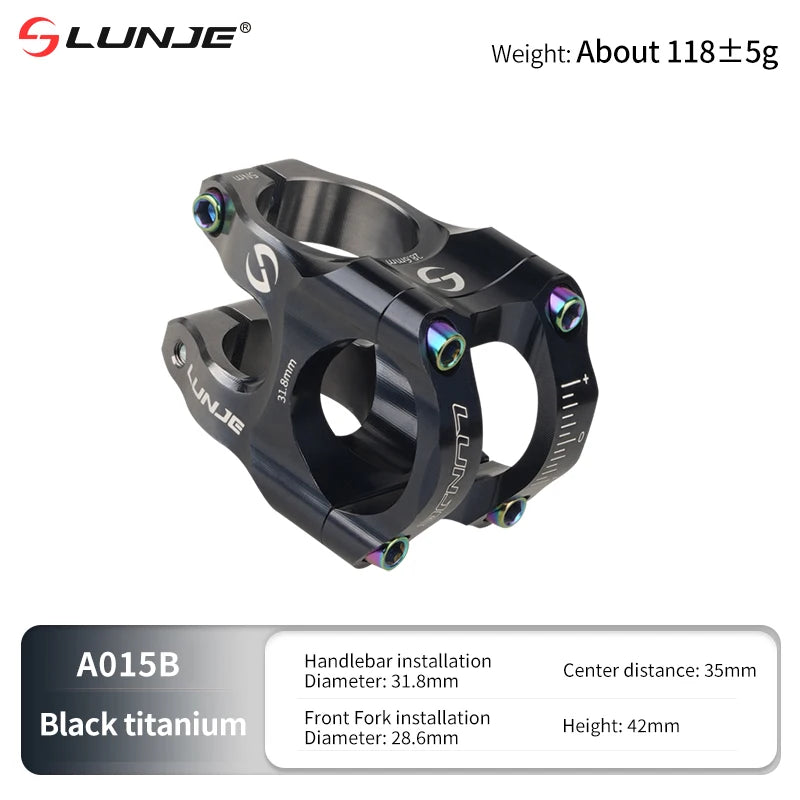 Handlebar Stem  Aluminum Alloy MTB Road Bike Stem  Ultralight High strength Short 31.8MM Bicycle CNC Stem DH/AM/XC Bicycle Parts