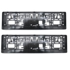 2pcs/ 1 pair Car License Plate Frame Gosnumber for European German Russian Numbers Mount Holder Number Automobile