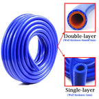 1m/Lot Inner Diameter 6-50mm Silicone Hose Heat Resistant High Pressure Automobile Cylinder Vacuum Pipe Double Layer Rubber Hose