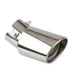 Universal Car Exhaust Muffler Tip Round Stainless Steel Car Tail Rear Chrome Round Exhaust Pipe Tail Muffler Tip Pipe