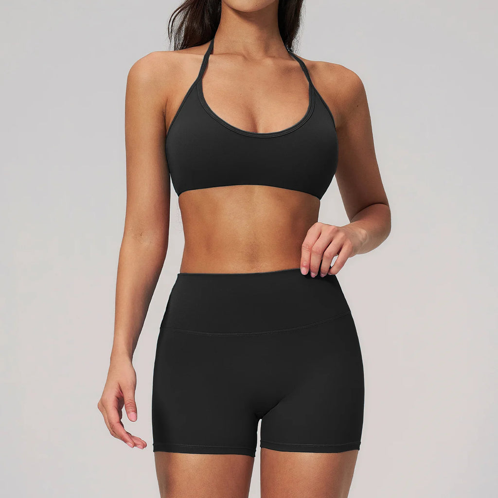 2PCS Women Tracksuits Yoga Suit Sport Outfits Gym Clothes Breathable Long Sleeve Flared Pants Athletic Wear Female Yoga Clothing