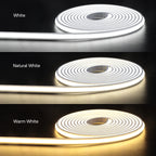 Self-Adhesive COB LED Under Cabinet Lamp Kitchen Light Touch Dimmable Silica Gel Neon Lights Tape 2m 3m 5m 10m Decor Lighting