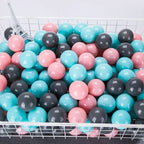 100 Pcs Eco-friendly Colorful Ball Pit Soft Plastic Ocean Ball Water Pool Ocean Wave Ball Outdoor Toys For Children Kids Baby