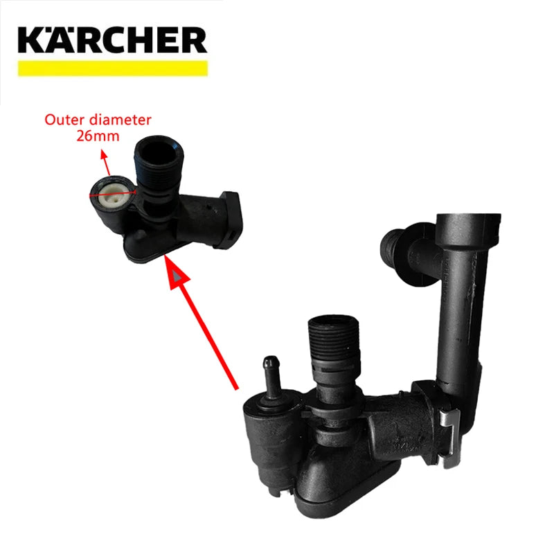 For Karcher Household Small Cleaning Machine High Pressure Car Wash Machine K4 Series Pump Head Cover Accessories