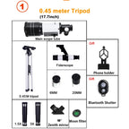 Professional Astronomical Telescope F30070 Monocular 150 Times Zoom HD Night Vision  View Moon Star  AZM70300 Stargazing