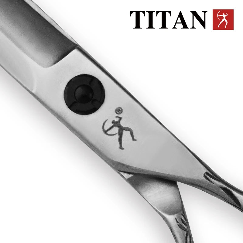Titan hair scissors cut hair shears cutting hairdressing  vg10 steel, hand made sharp scissors