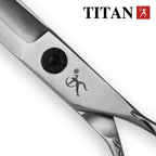 Titan hair scissors cut hair shears cutting hairdressing  vg10 steel, hand made sharp scissors