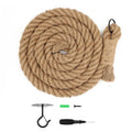 Cat climbing rope