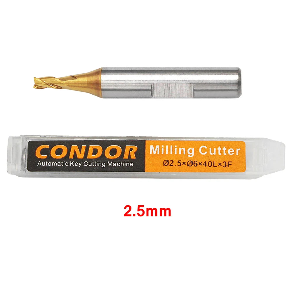 Xhorse Key Cutting Machine Milling Cutter Probe 1.0mm for Condor XC Mini Plus Dolphin XP-005/XP-007